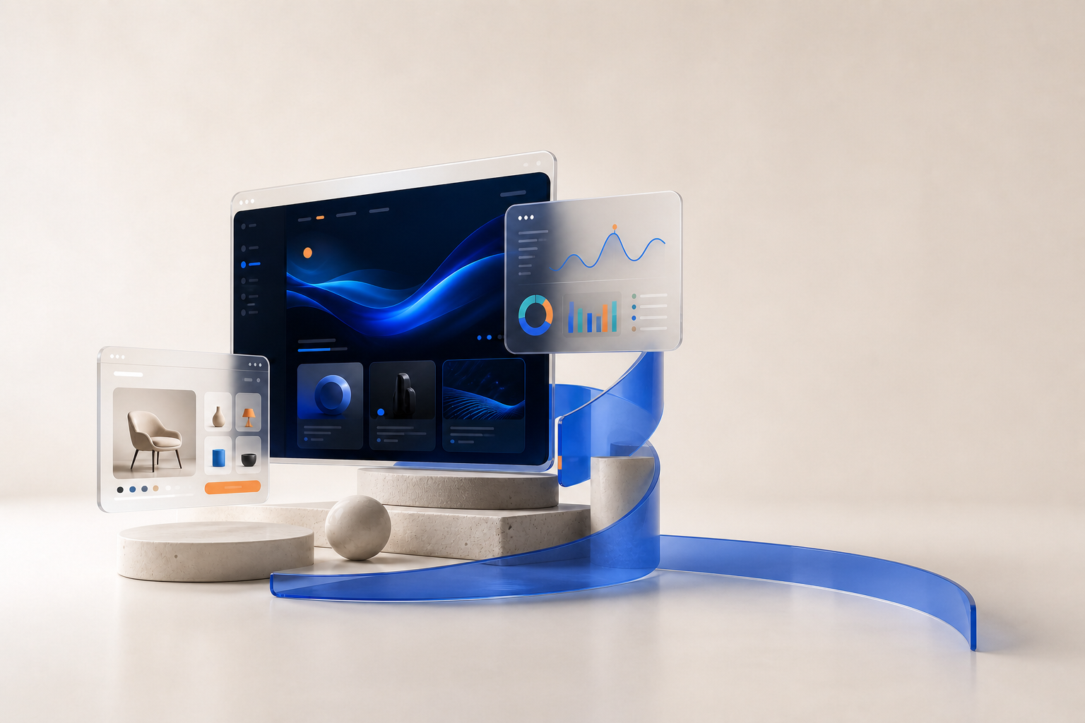 Modern websites, online commerce and digital data